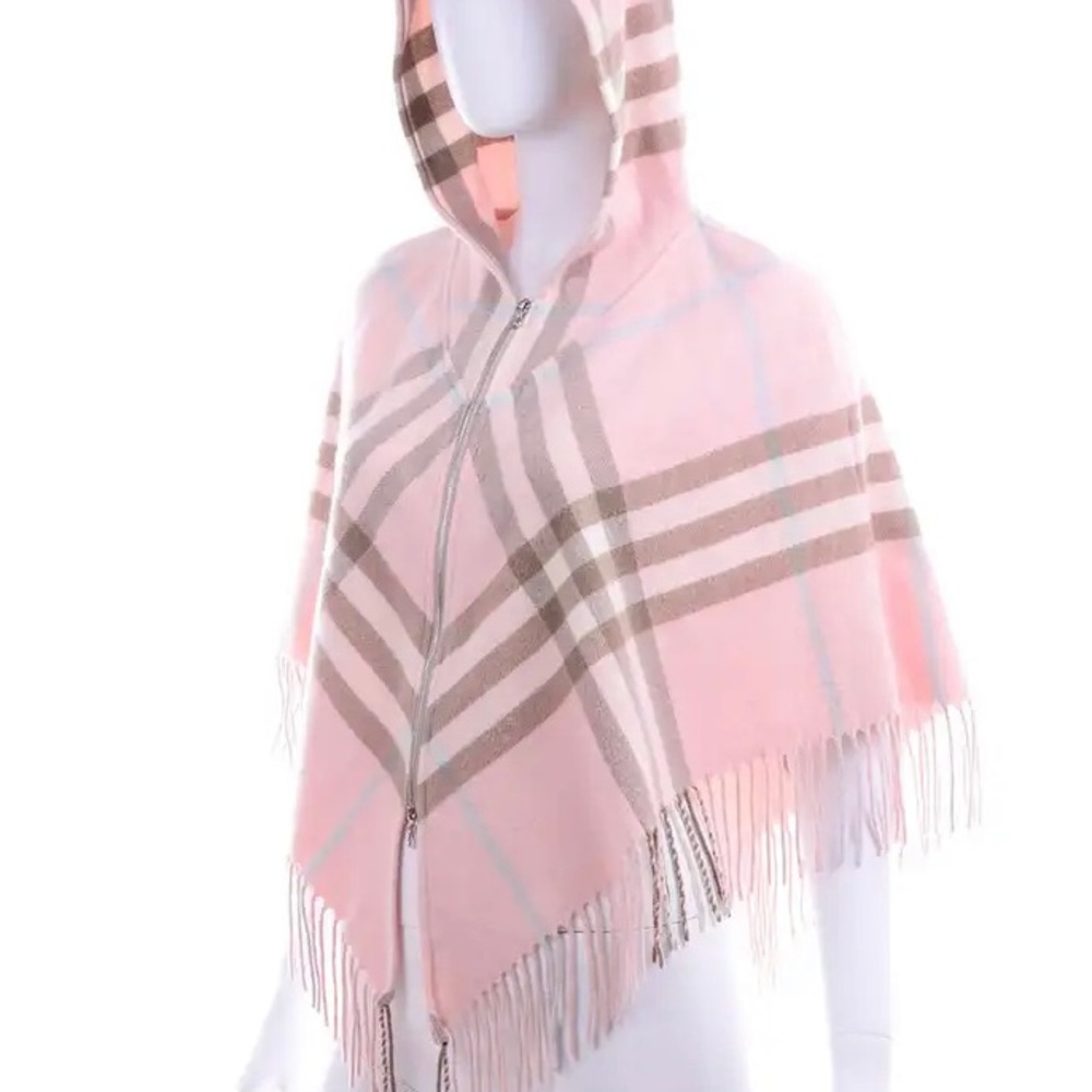 Authentic Burberry Hooded Poncho